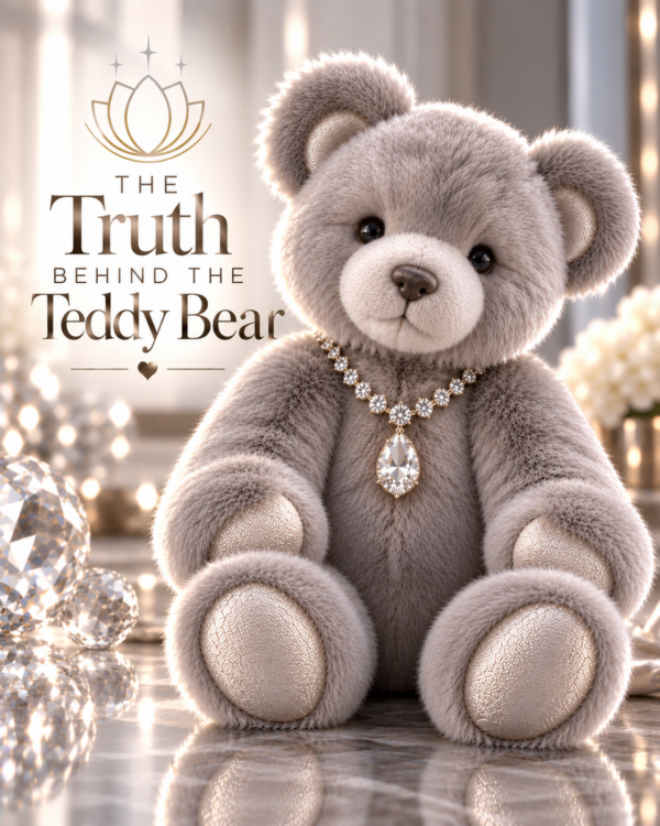 A beautiful luxury expensive teddy bear